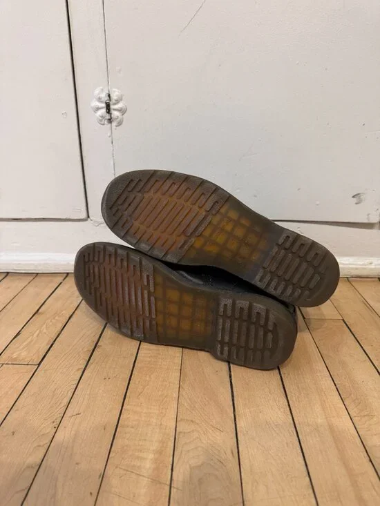 DOC MARTENS 1460 Smooth Leather Lace Up Boots (M Sz 11) - Picture 5 of 8